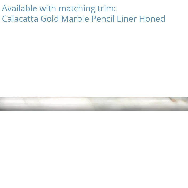 10" Calacatta Gold Marble Hexagon Tile Honed - Image 12