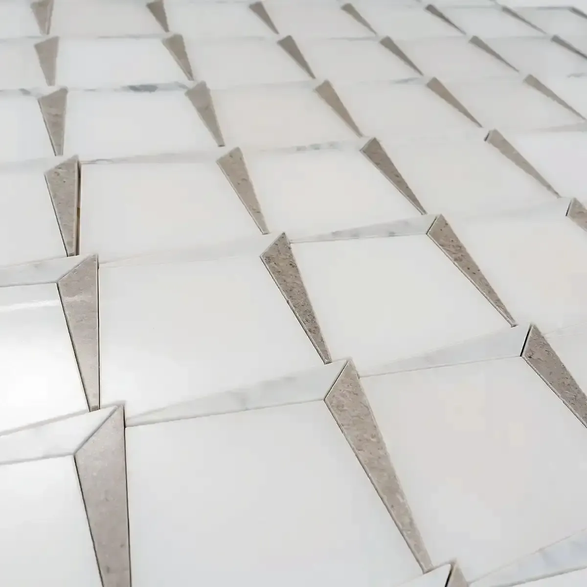 Arrowhead Marble Mosaic Tile - Image 6