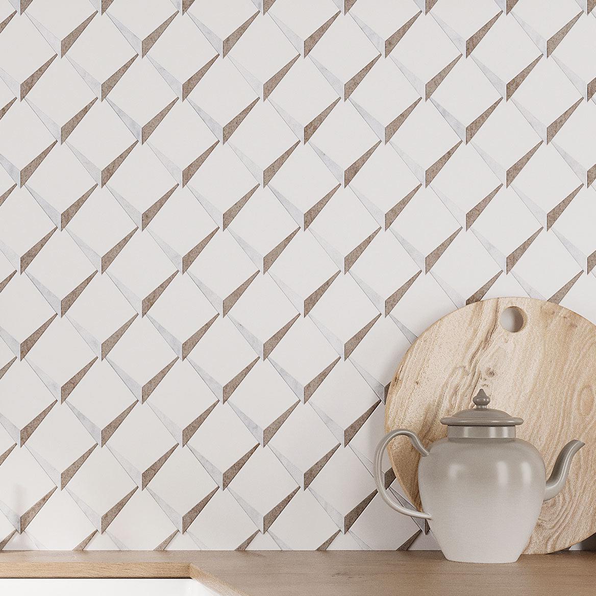 Arrowhead Marble Mosaic Tile - Image 7