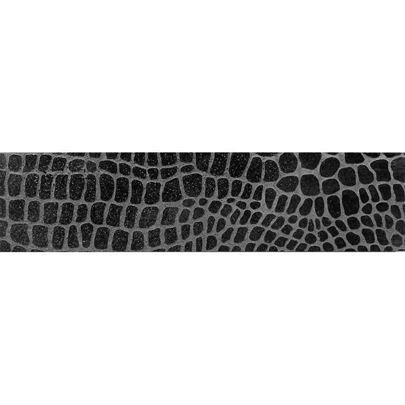 Black Gator Etched Subway Marble Tile - Image 4