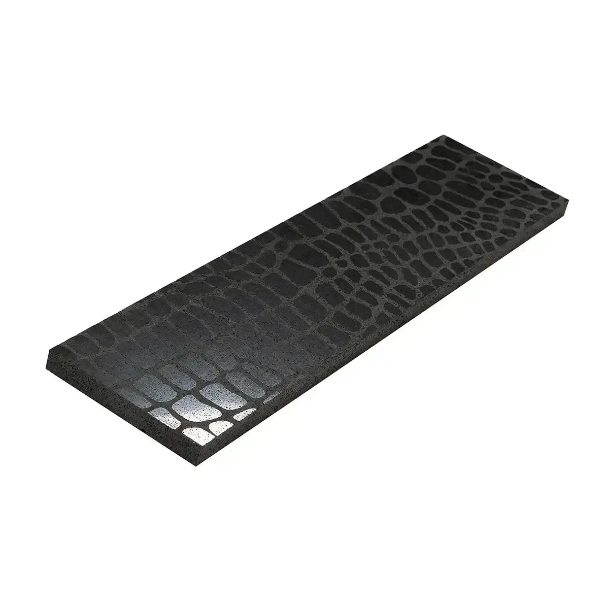 Black Gator Etched Subway Marble Tile - Image 6