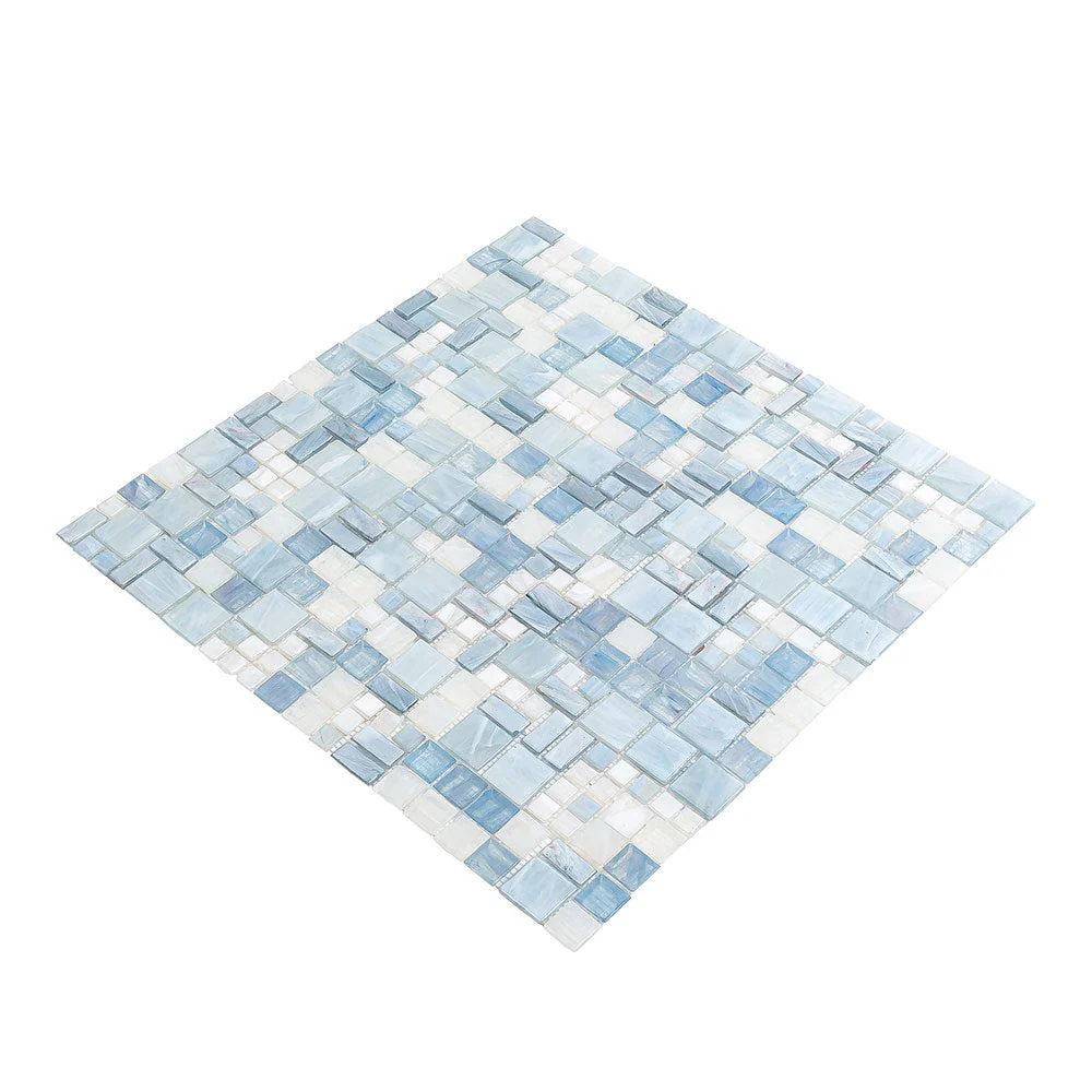 Blue Mini Versailles Glass Mosaic Tile - Image 6
