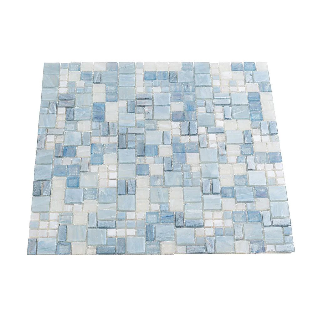 Blue Mini Versailles Glass Mosaic Tile - Image 7