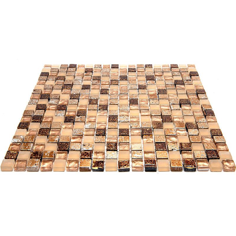 Eclectic Gold Micro Square Mosaic Tile - Image 6