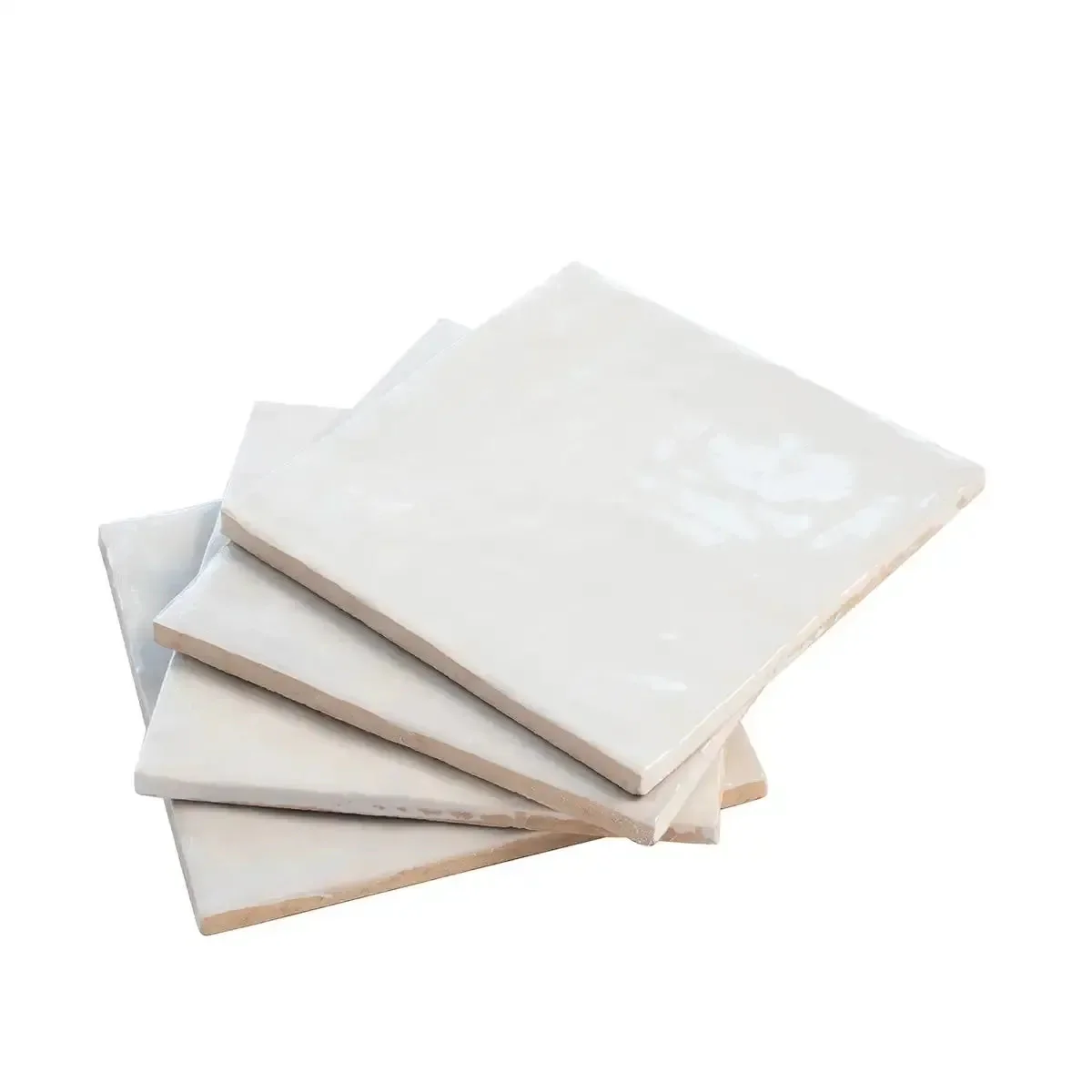 La Riviera Blanc Ceramic Tile 5.2" x 5.2" - Image 4