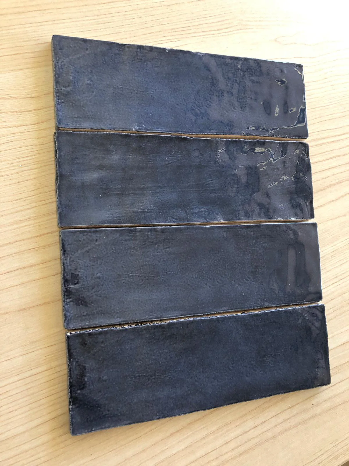 La Riviera Blue Reef Ceramic Subway Tile 2.5x8" - Image 4