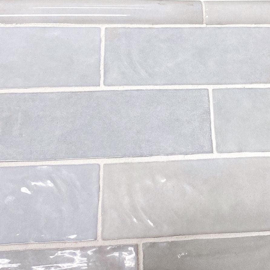 La Riviera Lavanda Blue Ceramic Subway Tile 2.5x8" - Image 6