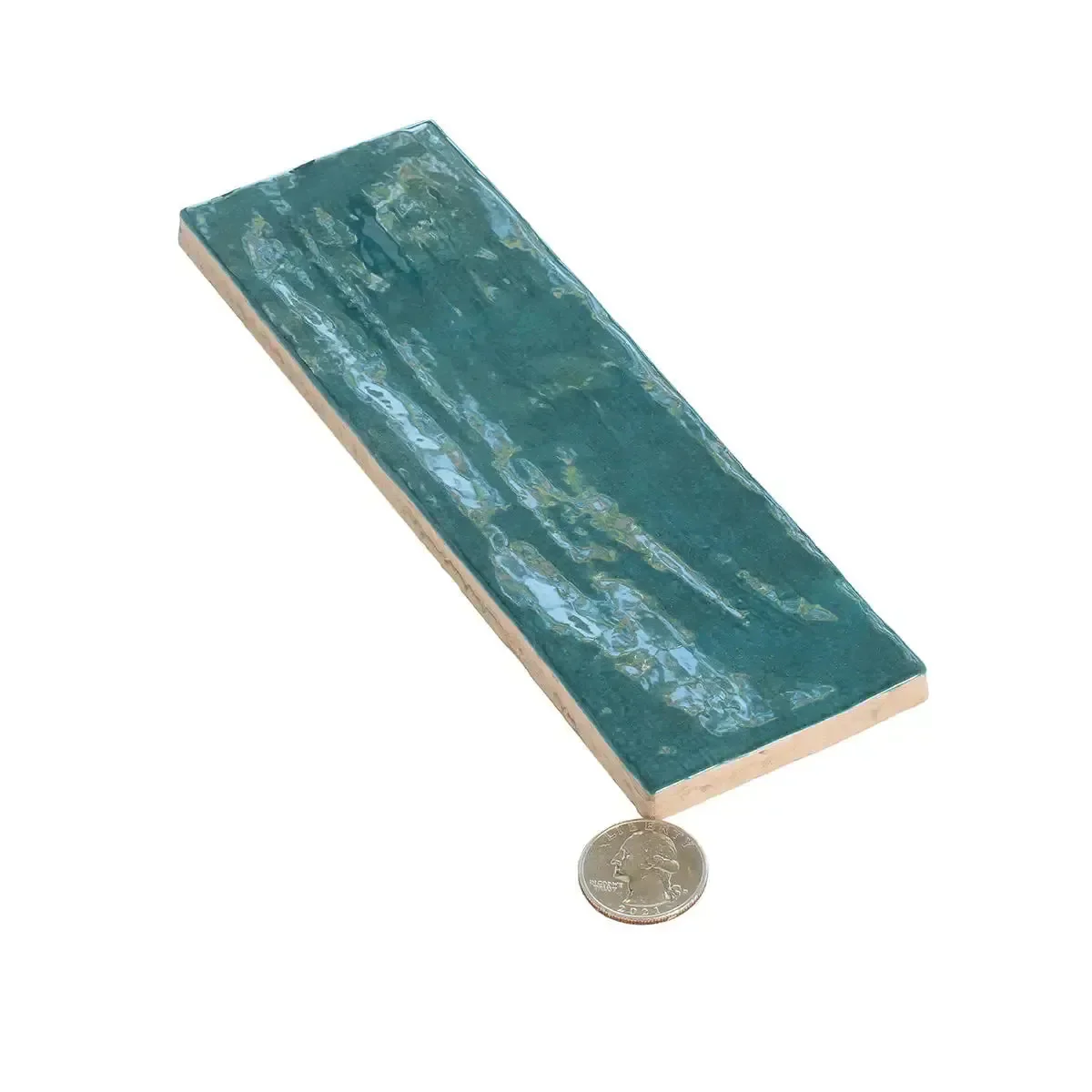 La Riviera Quetzal Ceramic Subway Tile 2.5x8" - Image 12