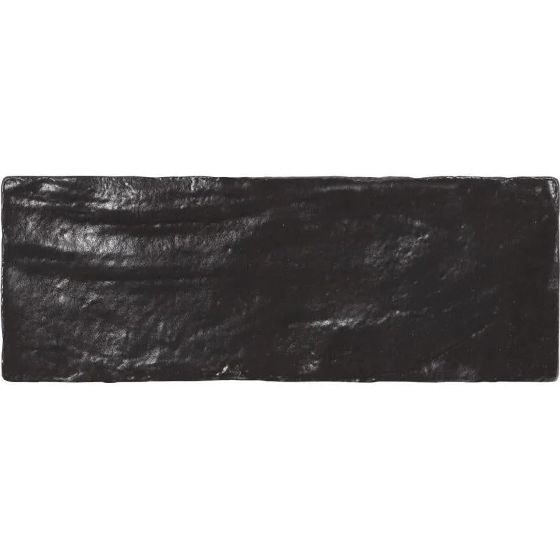 Mallorca Black Ceramic Subway Tile 2.5x8 - Image 9