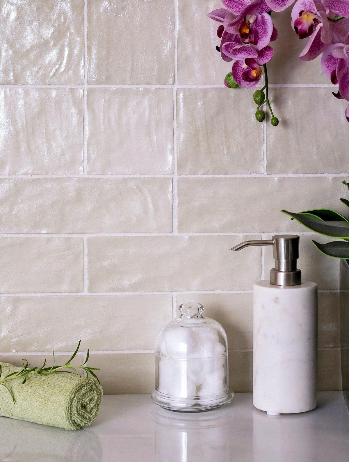 Mallorca Green Ceramic Subway Tile 2.5x8 - Image 6