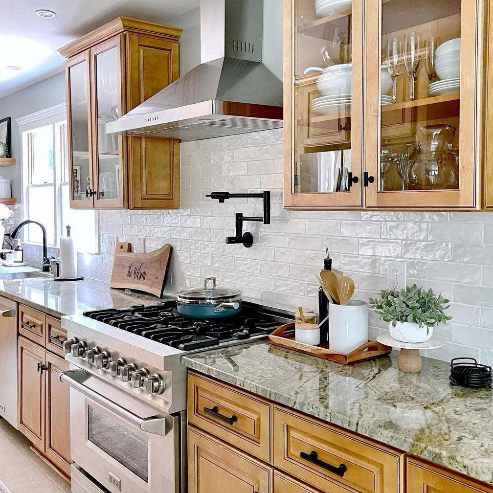 Mallorca White Ceramic Subway Tile 2.5x8 - Image 6