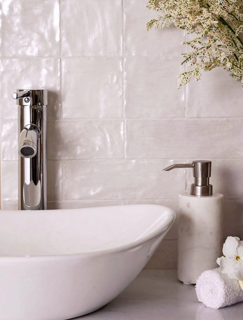 Mallorca White Ceramic Subway Tile 2.5x8 - Image 7