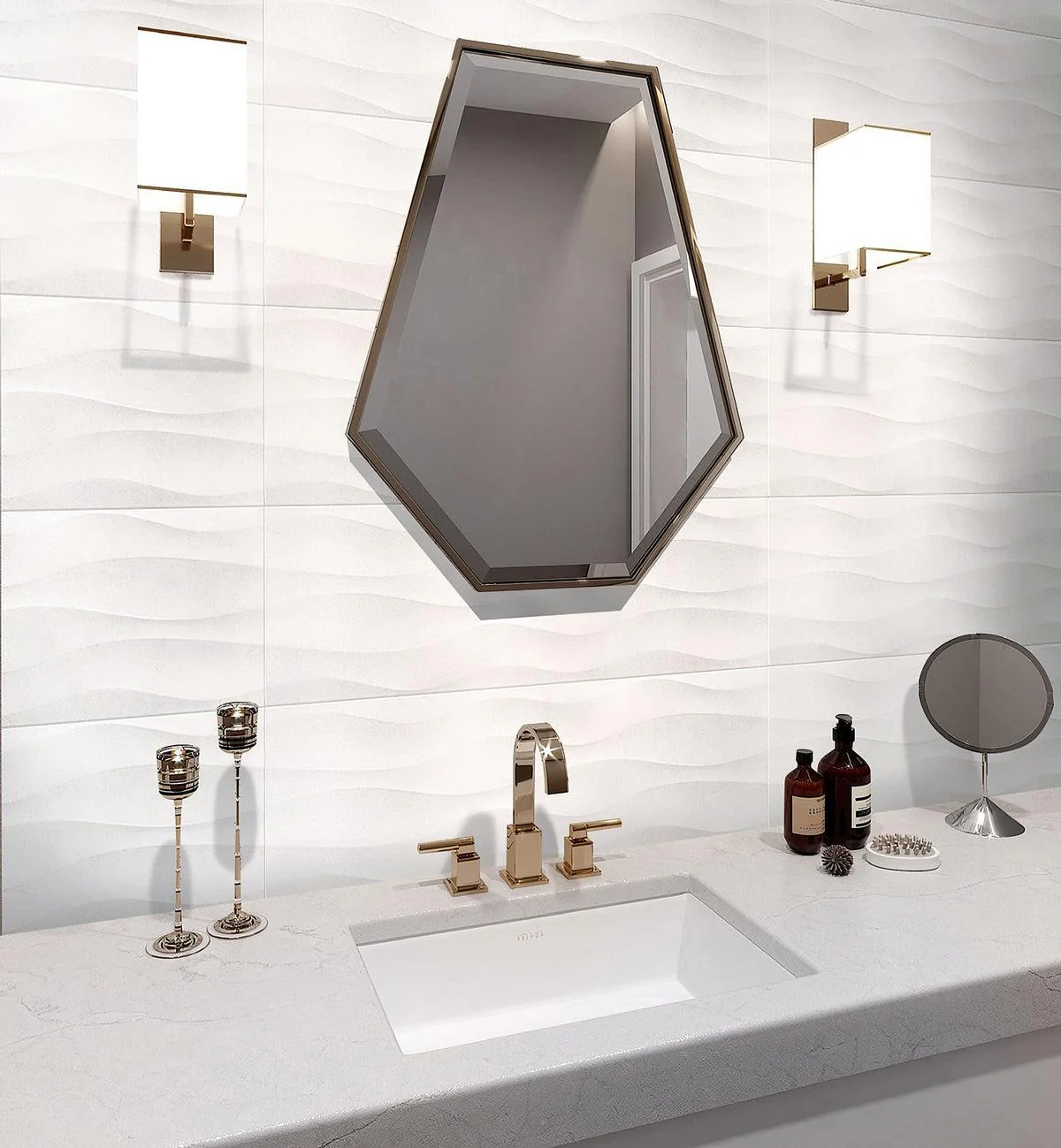 Neutral Blanco Five Ceramic Tile - Image 3