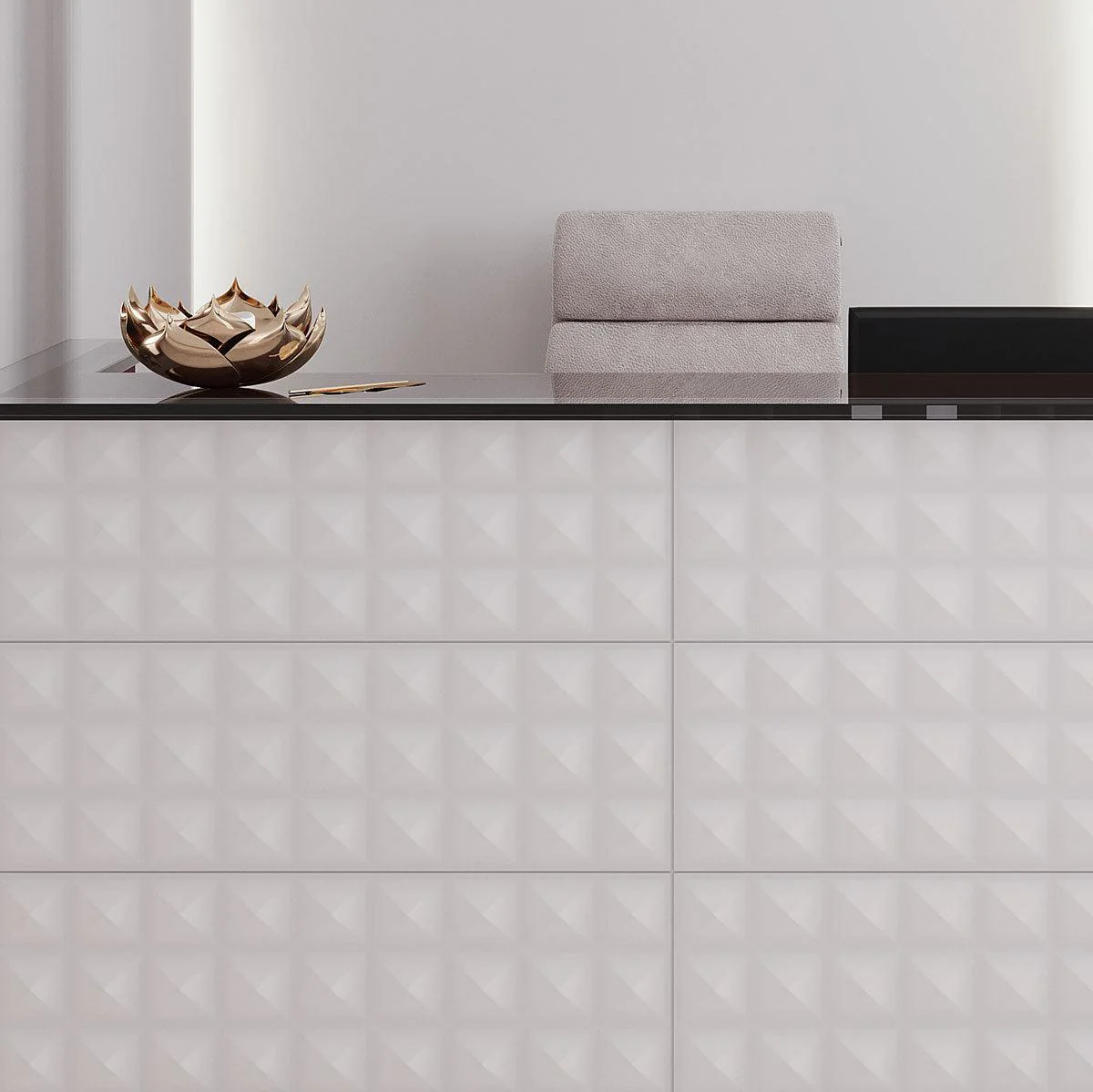 Neutral Blanco Guiza Ceramic Tile - Image 5