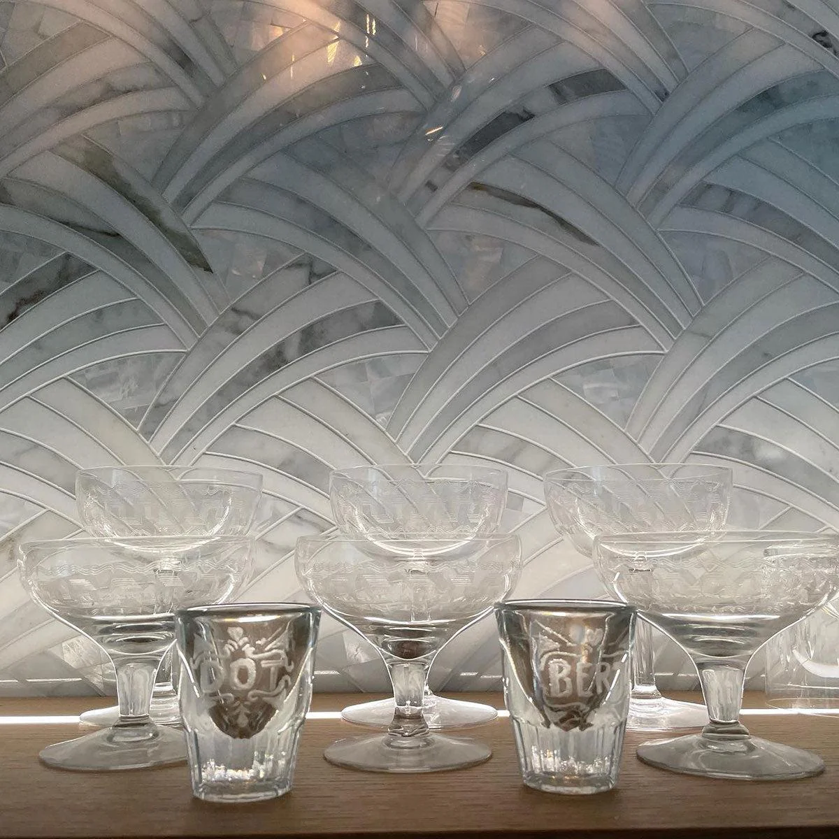 Pearl Sail Waterjet Mosaic Tile - Image 9