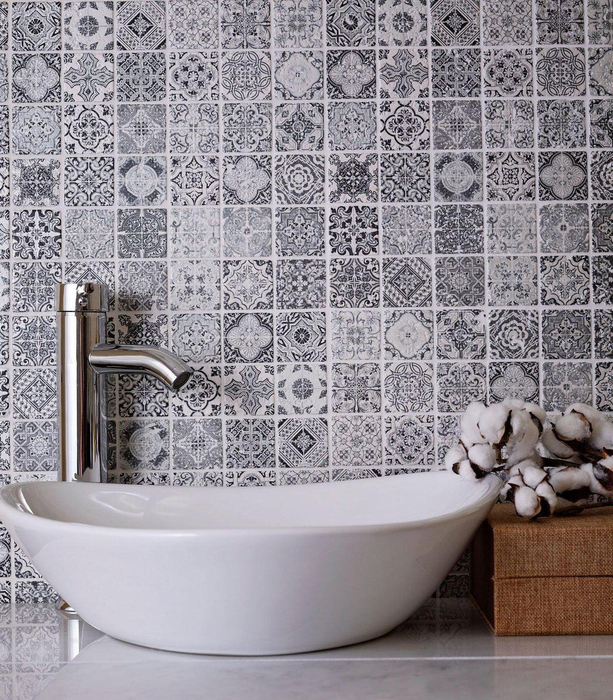 Spanish Grey Siesta Mosaic Tile - Image 4
