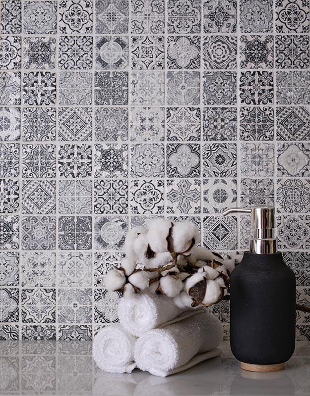 Spanish Grey Siesta Mosaic Tile - Image 6