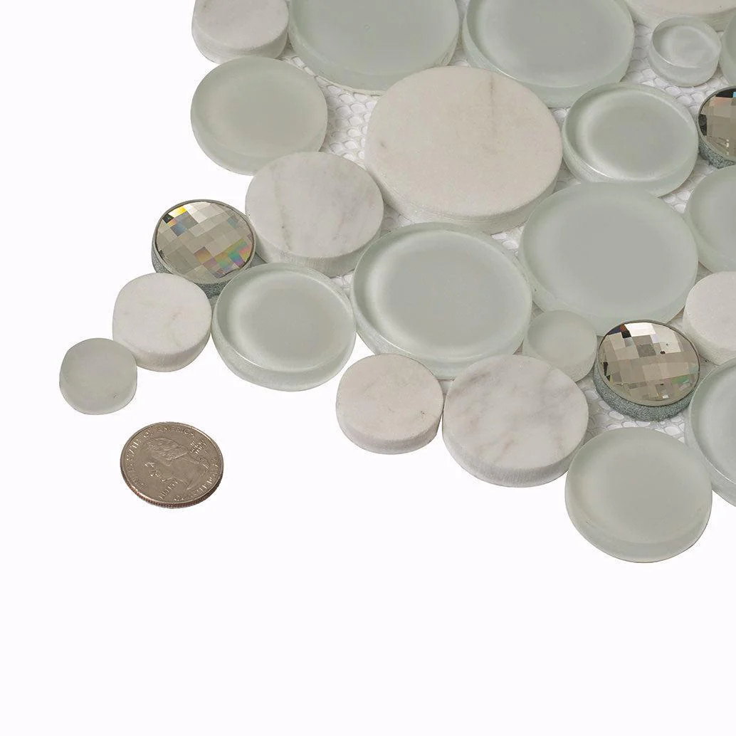 Sparkly Spheras Glass And Stone Tiles - Image 10
