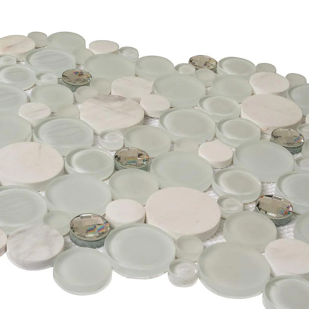 Sparkly Spheras Glass And Stone Tiles - Image 7