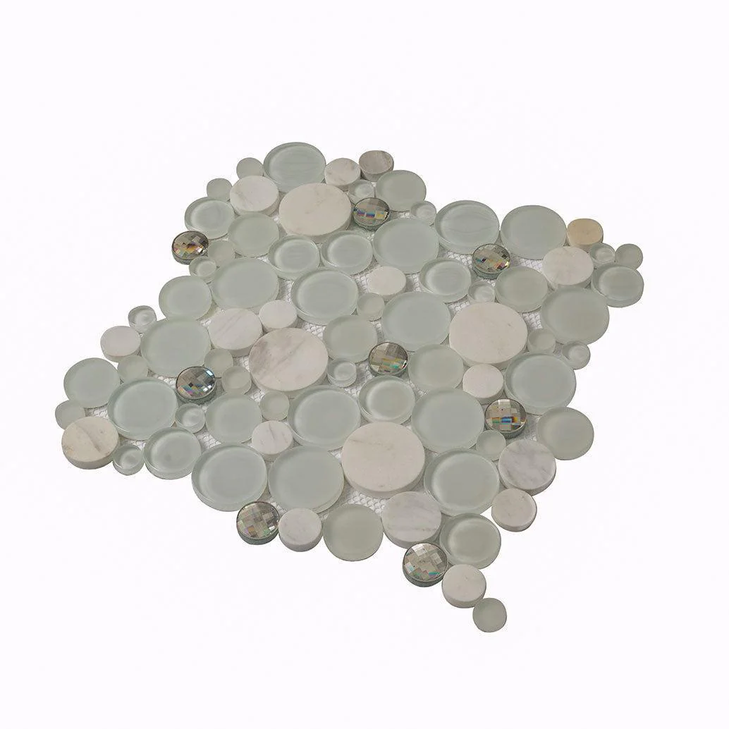 Sparkly Spheras Glass And Stone Tiles - Image 9