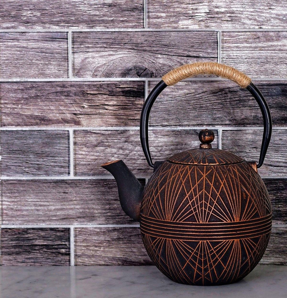 Wooden Glass Subway Mosaic Tile - Image 11