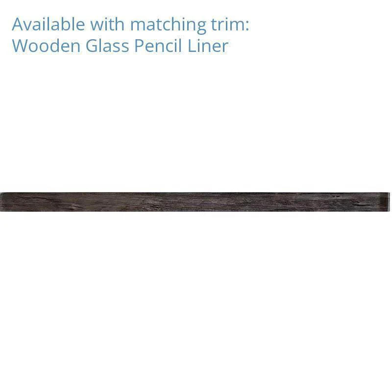 Wooden Glass Subway Mosaic Tile - Image 13